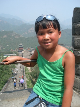 Kasen at the Great Wall